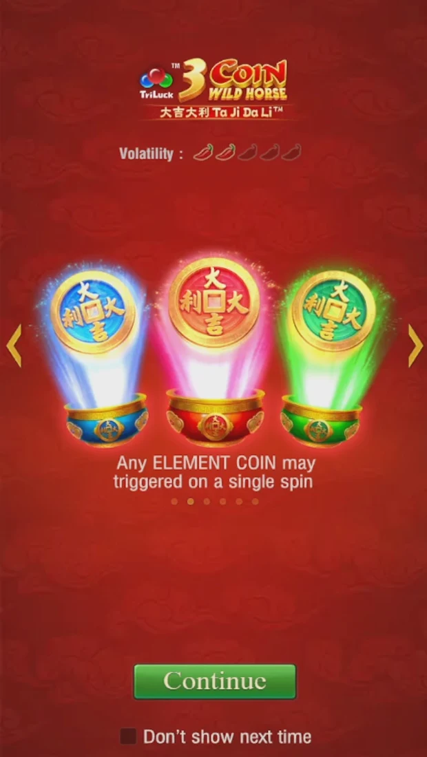 3 Coin Wild Horse — JILI official image
