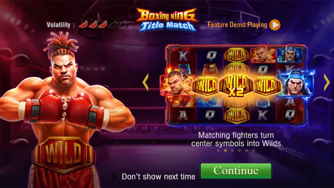 Boxing King Title Match — JILI official image