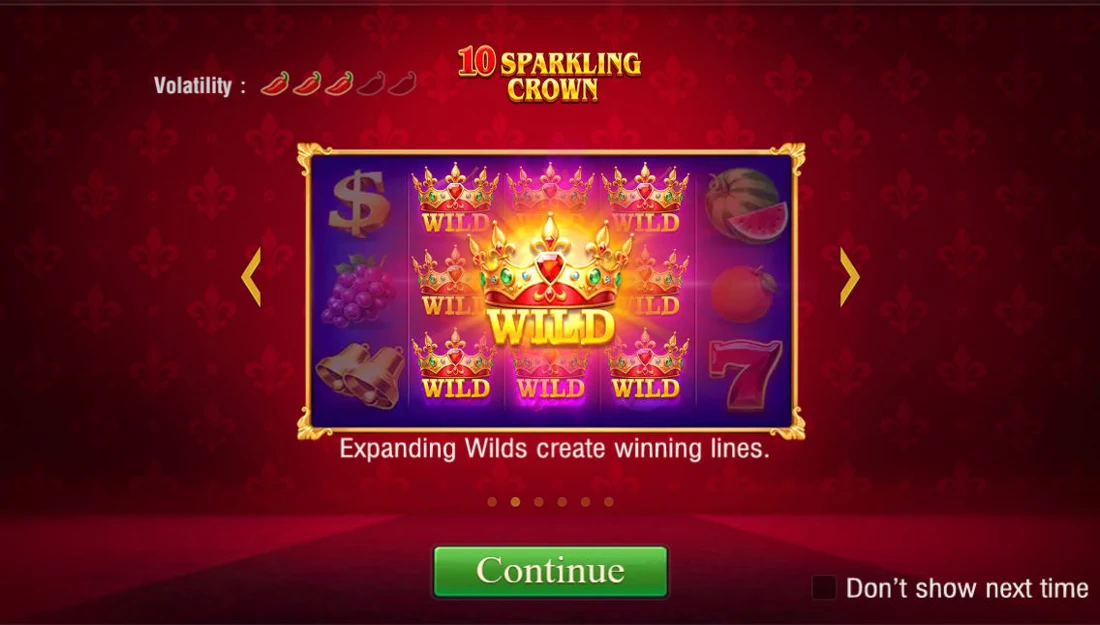 10 Sparkling Crown — JILI official image
