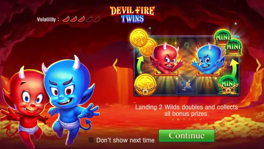 Devil Fire Twins — JILI official image